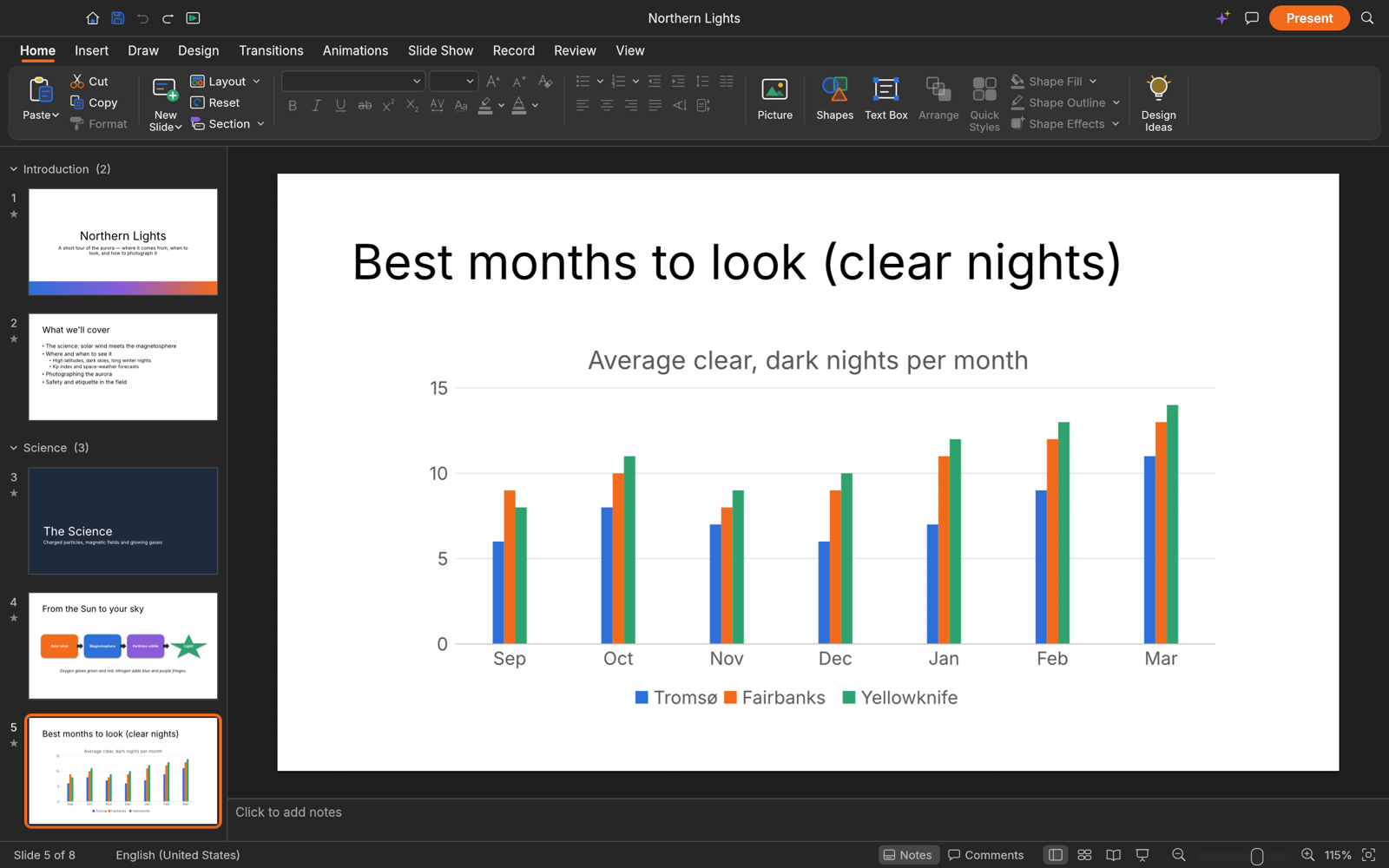 DeckCraft practical presentation projects interface